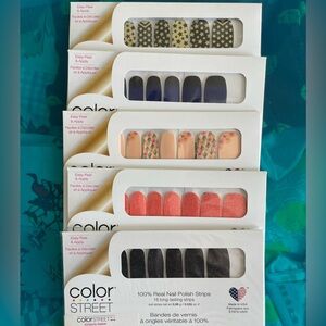 Color Street Nail Polish Stickers Bundle